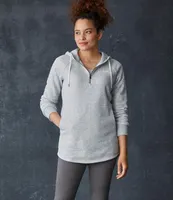 L.L. Bean Women's L.L.Bean Weekend Sweatshirt, Tunic Hoodie