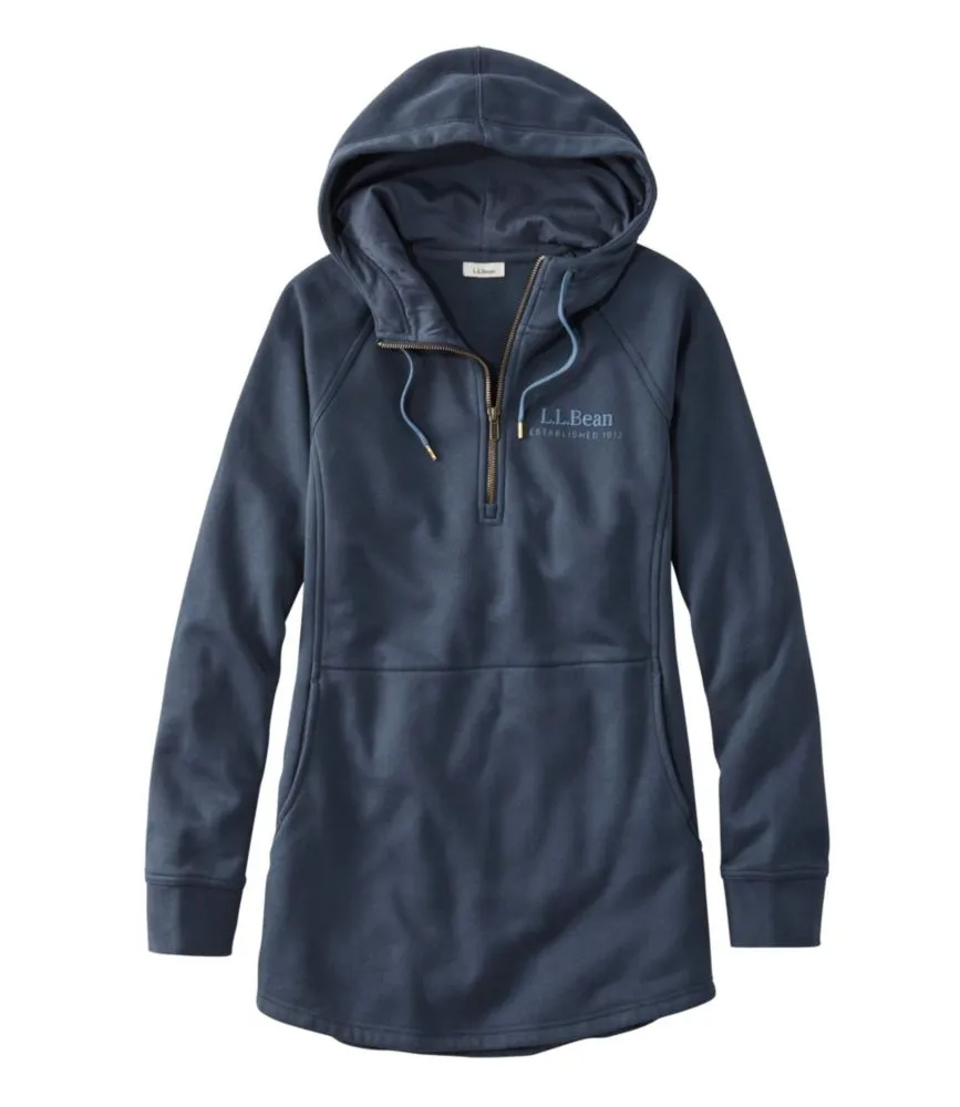 L.L. Bean Women's L.L.Bean Weekend Sweatshirt, Tunic Hoodie | Pike and Rose