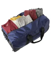 Adventure Rolling Duffle Bag, Large Fair Aqua, Nylon | L.L.Bean