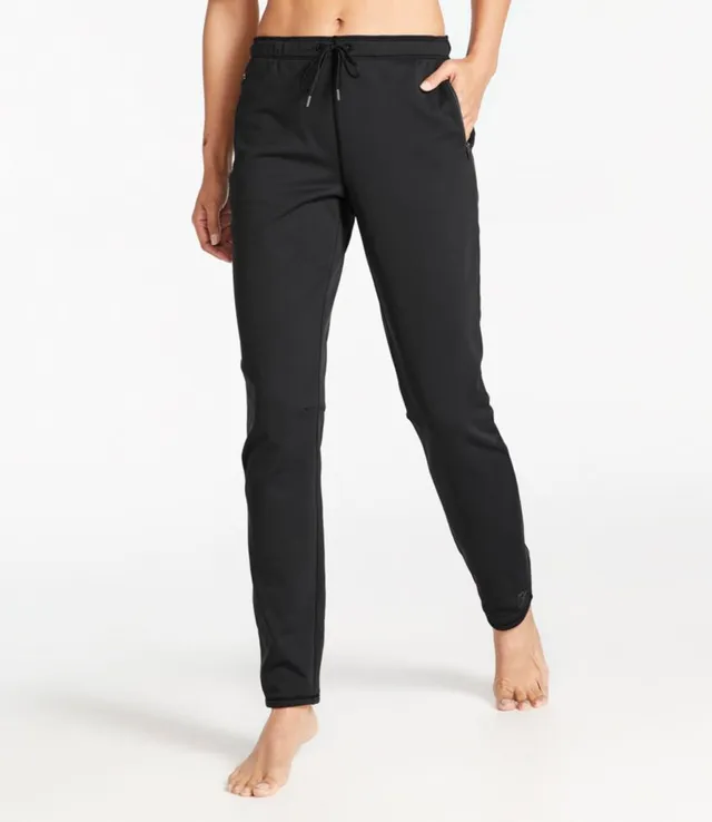 Women's Stretch Ripstop Pull-On Pants, Mid-Rise Slim-Leg Jogger at L.L. Bean