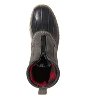 Men's Bean Boots, 8" Fleece-Lined Insulated Front Zip