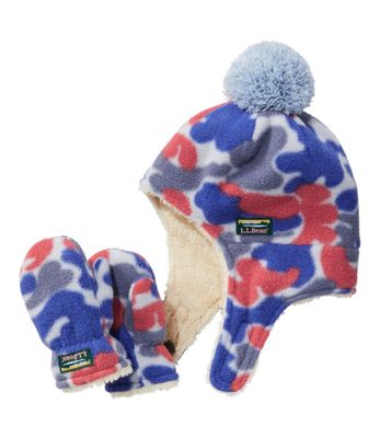 Infants' and Toddlers' Mountain Classic Fleece Hat Mitten Set, Print