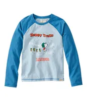 Kids' L.L.Bean x Peanuts Long-Sleeve Baseball Tee