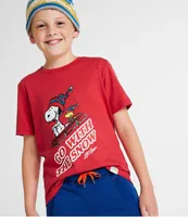 Kids' L.L.Bean x Peanuts Short-Sleeve Tee