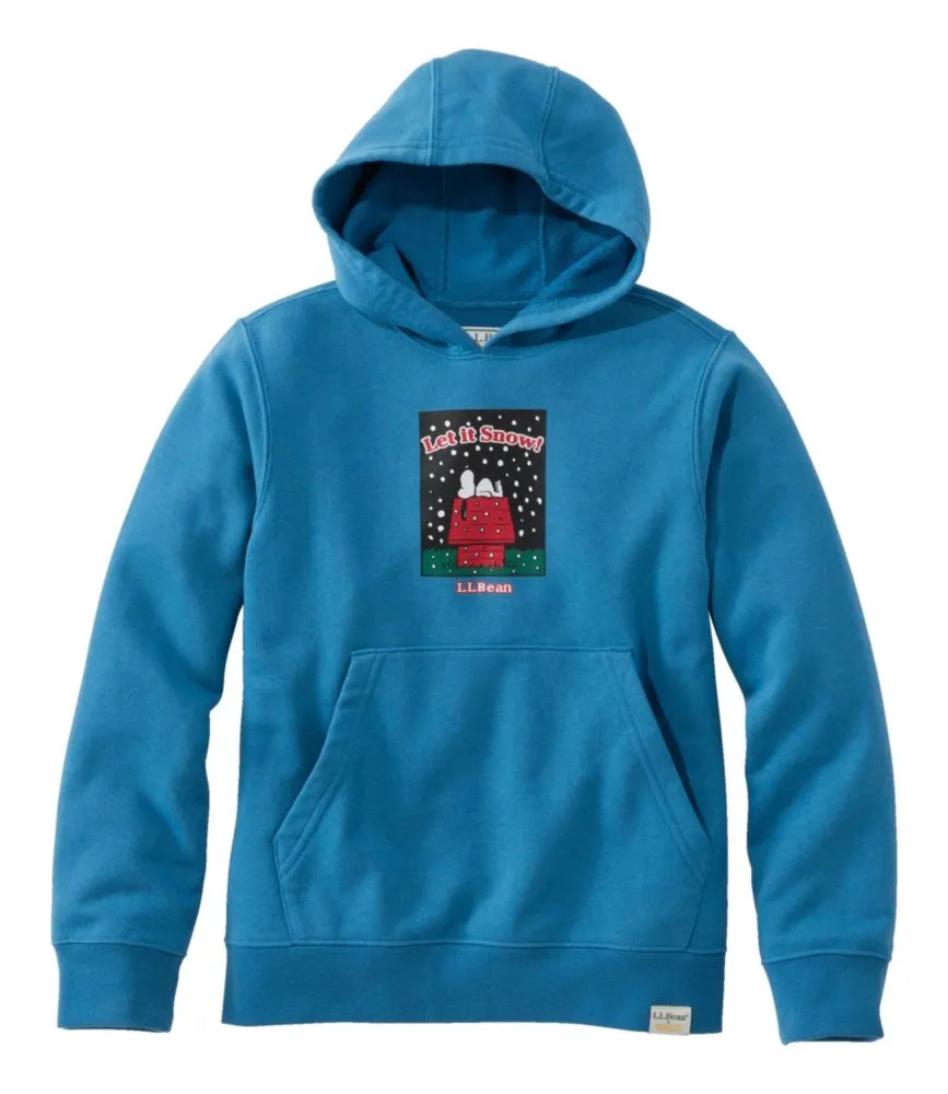 Kids' L.L.Bean x Peanuts Sweatshirt Hoodie