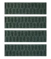Everyspace Recycled Waterhog Mat, Stair Treads, Set of Four, Trees