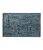 Everyspace Recycled Waterhog Doormat, Pine Trees