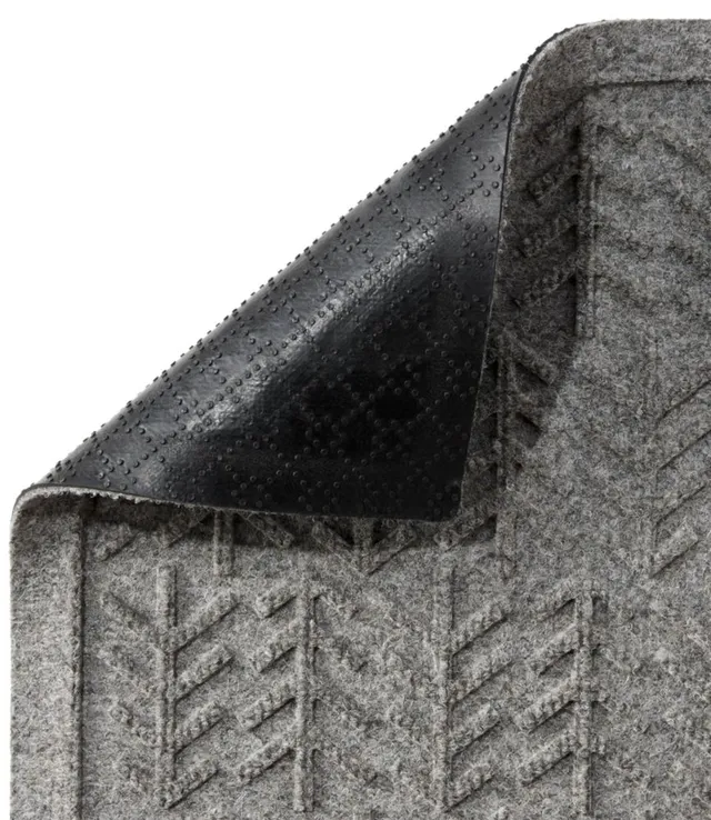 Everyspace Recycled Waterhog Boot Mat Charcoal Regular, Rubber | L.L.Bean