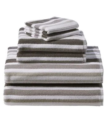 Premium Cotton Towels, Stripe Sand Dollar | L.L.Bean