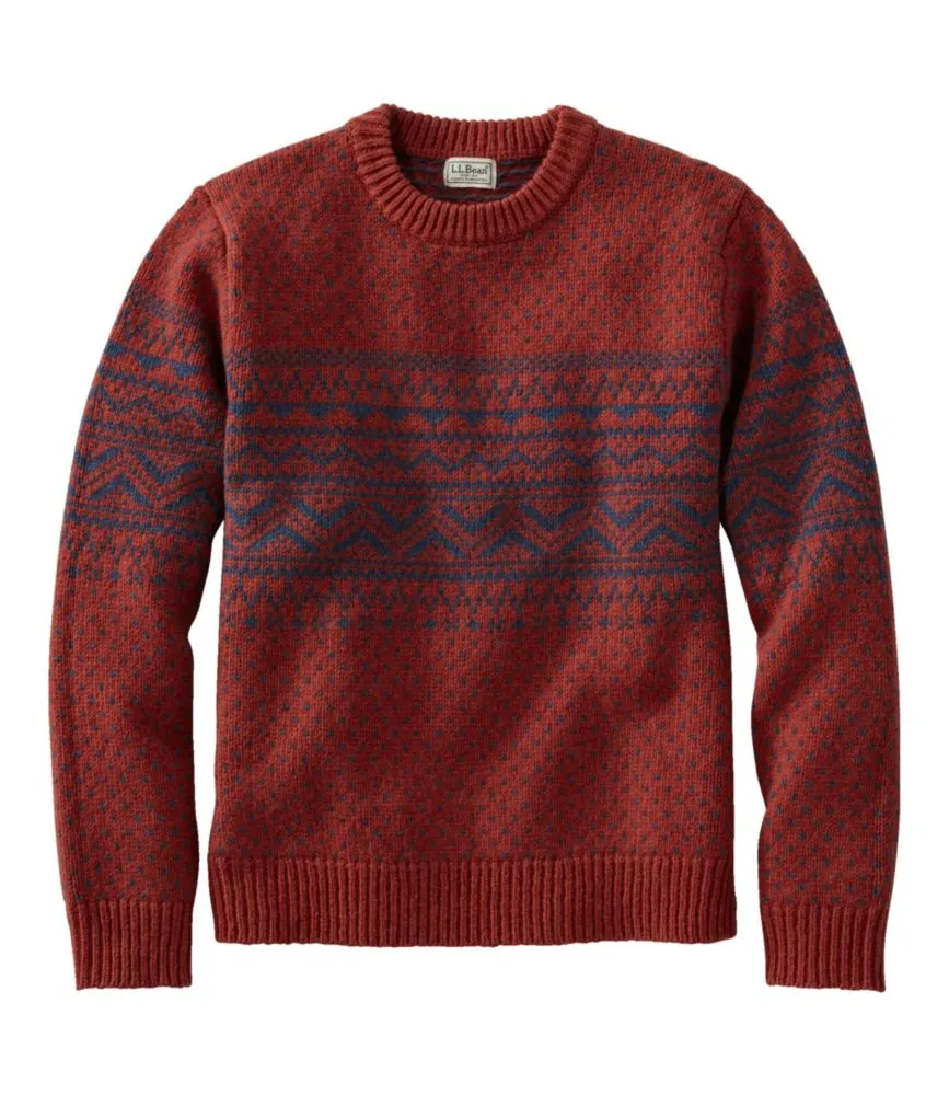 Men's Bean's Classic Ragg Wool Sweater, Crewneck