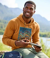 Men's Bean's Comfort Camp Hoodie, Graphic