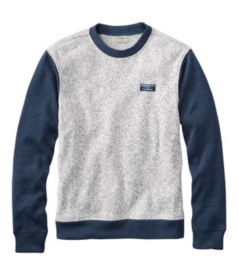 Men's Lightweight Sweater Fleece Top, Long-Sleeve