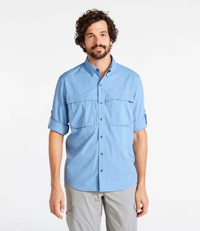 Men's Carefree Unshrinkable Mockneck Shirt