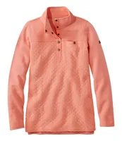 Women's Quilted Sweatshirt