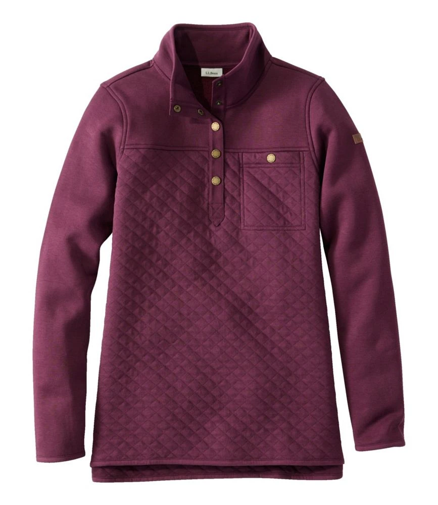 Women's Quilted Sweatshirt