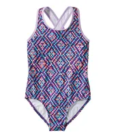 Girls' Watersports Swimwear, One-Piece