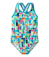 Girls' Watersports Swimwear, One-Piece