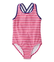 Girls' Watersports Swimwear, One-Piece