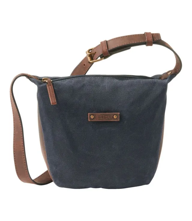 L.L. Bean, Bags, Ll Bean Waxed Canvas Crossbody