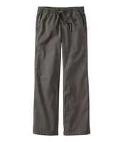 Lakewashed Pull-on Chinos, Mid-Rise Wide-Leg