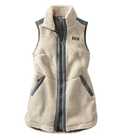 Women's Bean's Sherpa Fleece Long Vest