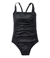 Women's BeanSport Swimwear, Squareneck Tanksuit