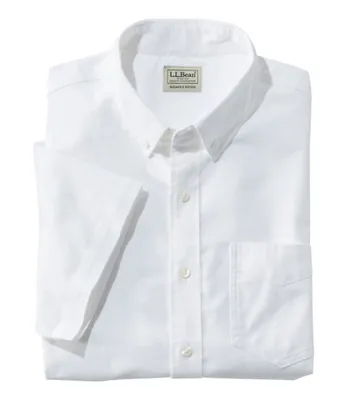 Men's Comfort Stretch® Oxford Shirt, Slightly Fitted Untucked Fit