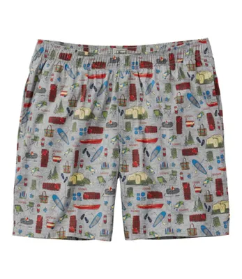 Men's Comfort Stretch Woven Sleep Shorts