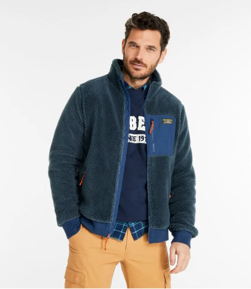 Men's Bean's Sherpa Fleece Jacket