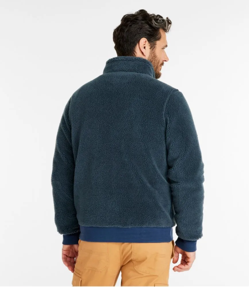 Men's Bean's Sherpa Fleece Jacket