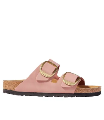 Women's Birkenstock Big Buckle Arizona Sandals, Nubuck
