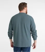 Men's BeanBuilt Waffle Henley, Traditional Untucked Fit