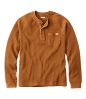 Men's BeanBuilt Waffle Henley, Traditional Untucked Fit