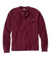 Men's BeanBuilt Waffle Henley, Traditional Untucked Fit