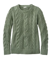 Women's Double L® Cable Sweater