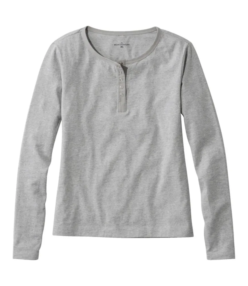Women's Signature Rangeley Cotton Tee, Henley