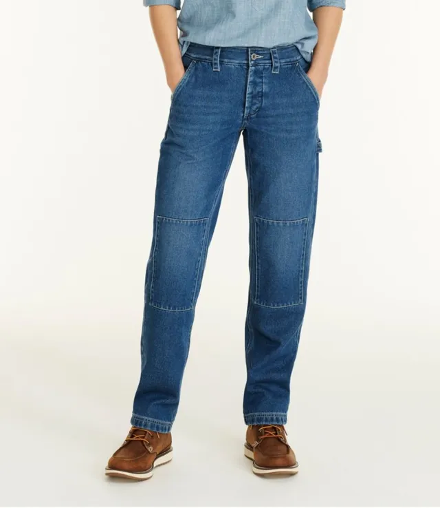 Women's Signature Washed Cotton Barrel Pants, High-Rise Tapered