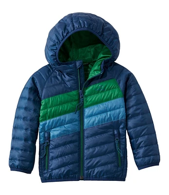 Toddlers' PrimaLoft Hooded Jacket, Colorblock