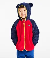 Toddlers' L.L.Bean Hi-Pile Fleece Jacket, Colorblock