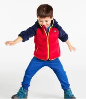 Toddlers' L.L.Bean Hi-Pile Fleece Jacket, Colorblock