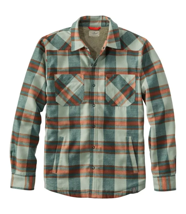 Flannel Shirt Jacket in Stock - ULINE