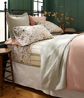 Birch Floral Percale Sheet Collection