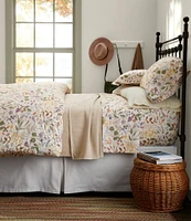 Birch Floral Percale Sheet Collection