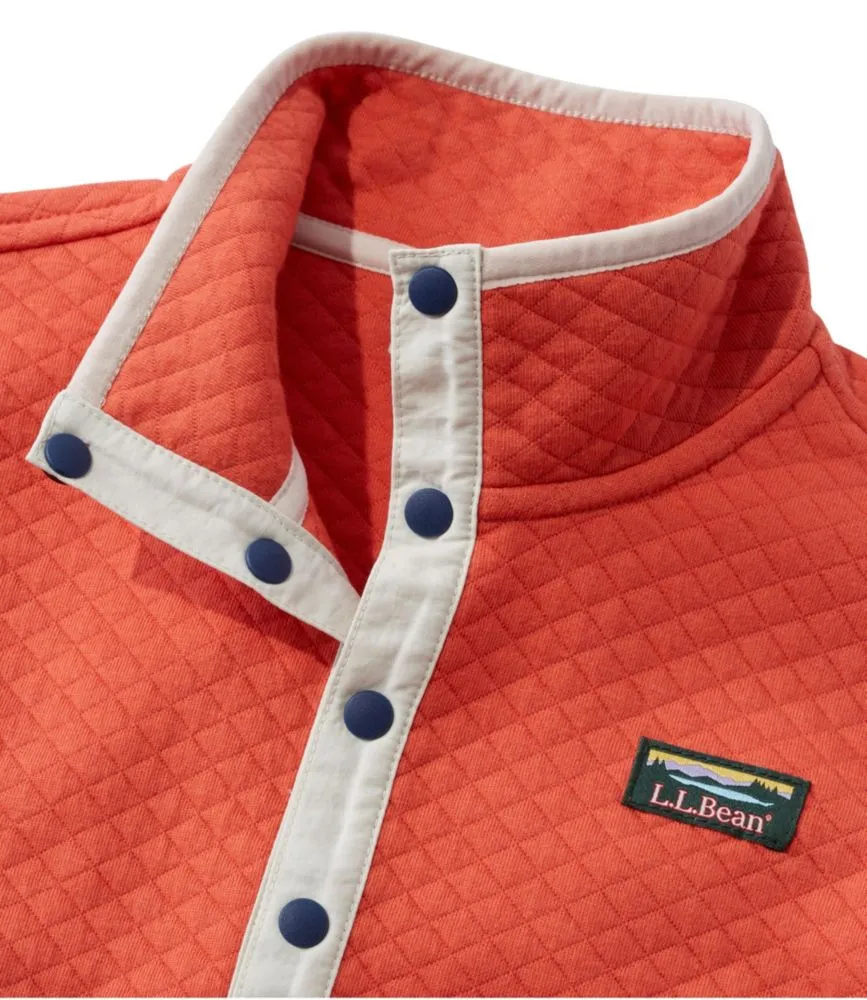 Kids' Quilted Quarter-Snap Pullover