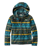 Kids' L.L.Bean Sweater Fleece, Hooded Print