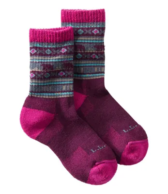 Kids' Katahdin Hiker Socks, Print