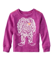 Infants' and Toddlers' Graphic Tee, Long-Sleeve Glow-in-the-Dark