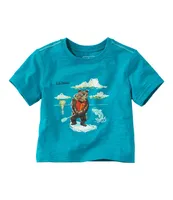 Toddlers' Graphic Tee, Short-Sleeve Glow-In-The-Dark