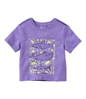 Toddlers' Graphic Tee, Short-Sleeve Glow-In-The-Dark