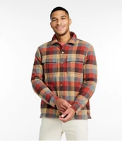 Men's PrimaLoft Lined Chamois Shirt Jac, Traditional Untucked Fit